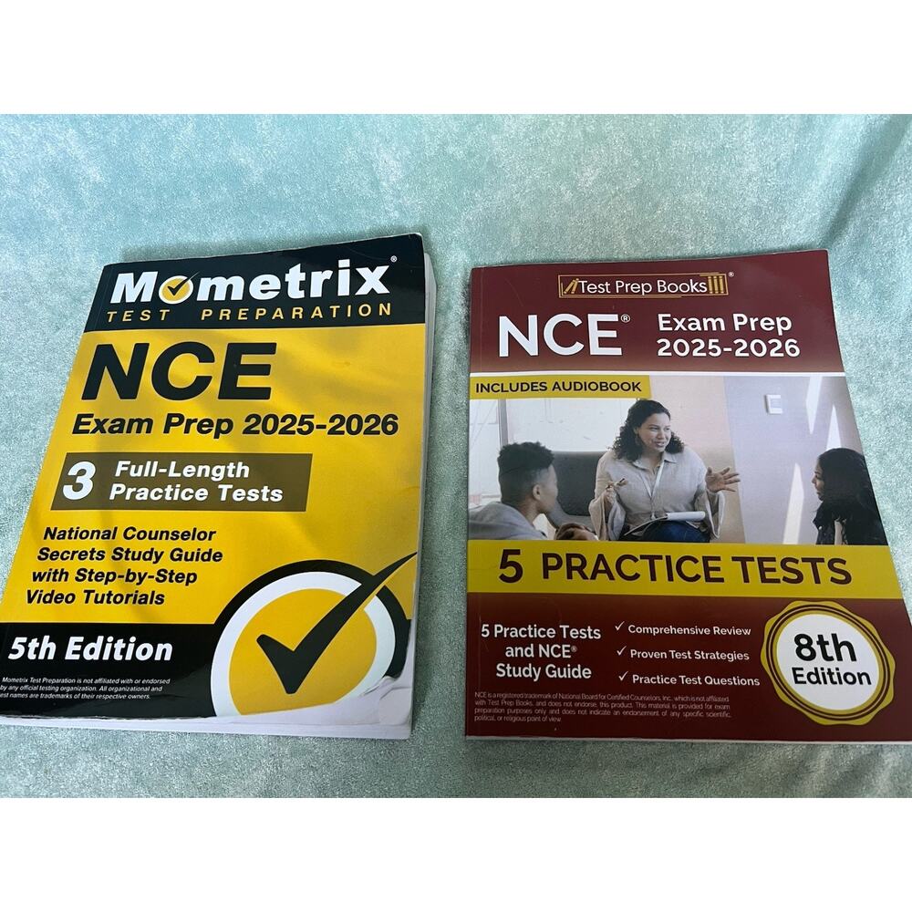 2 NCE Exam Prep 2025-3026 Mometrix & Test Prep Books NCE 2025-2026 Red Cover